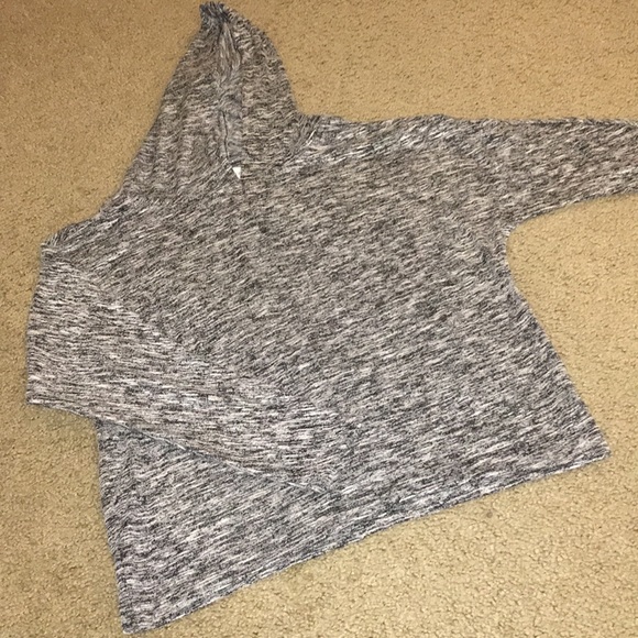 NWT Lou & Grey Marled Jersey Hoodie SOFT XS - Picture 6 of 10